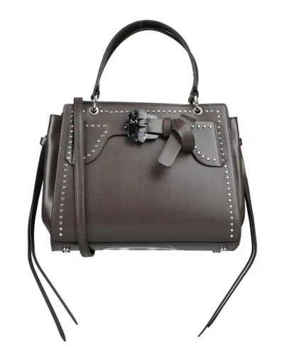 Paula Cademartori Handbags In Steel Grey