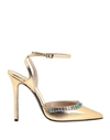 Aperlai Pumps In Gold