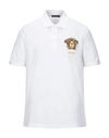 Versace Polo Shirt In White
