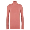 WOLFORD COLORADO PINK ROLL-NECK JERSEY JUMPER,3856068