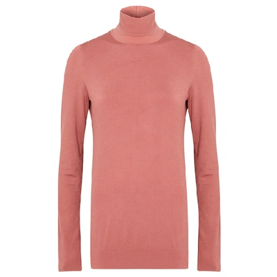 Wolford Colorado Pink Roll-neck Jersey Jumper