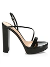 GIANVITO ROSSI KIMBERLY PLATFORM PATENT LEATHER SLINGBACK SANDALS,0400012638921