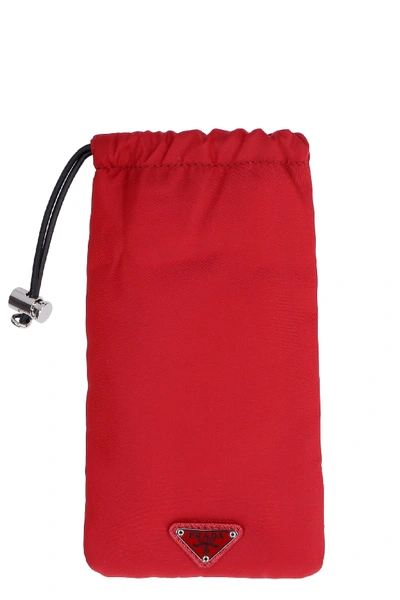 Prada Glasses Case In Red | ModeSens display picture 2