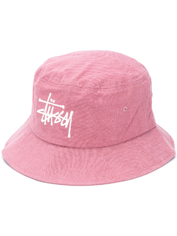 pink stussy hat