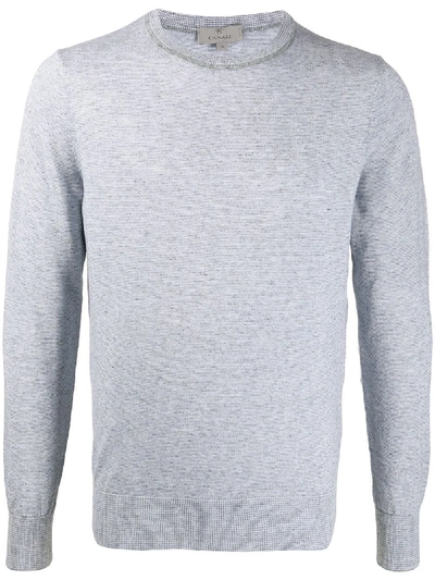 Canali Classic Sweatshirt In Grey