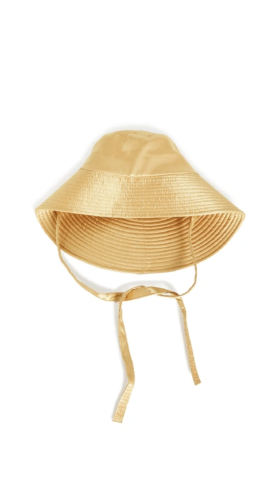 Ireneisgood Bucket Hat In Gold