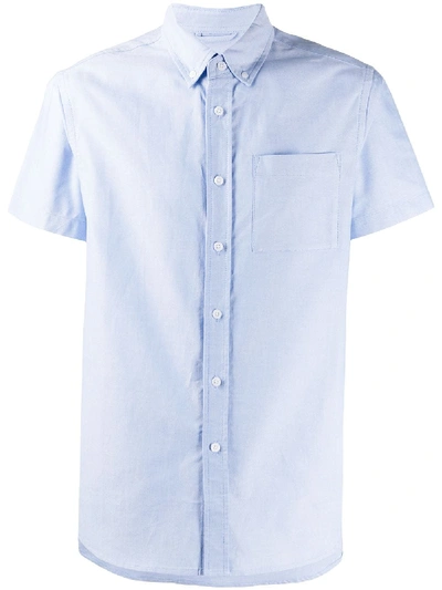 Saturdays Surf Nyc Esquina Oxford Shirt In Blue