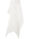 PETER DO ASYMMETRIC PLEATED SKIRT