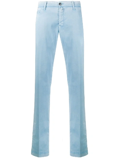 Jacob Cohen Bobby Chino Trousers In Blue