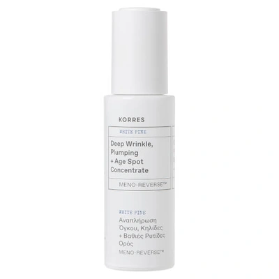 Korres White Pine Meno-reverse&trade; Deep Wrinkle, Plumping + Age Spot Concentrate 1.01 oz/ 30 ml