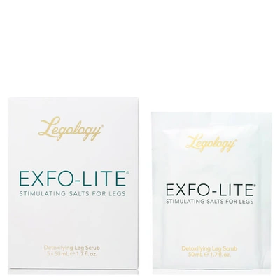 Legology Exfo-lite Stimulating Salts For Legs 5 X 50ml In Colorless
