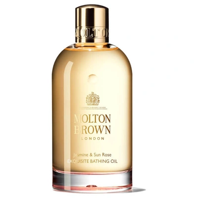 Molton Brown Jasmine & Sun Rose Exquisite Bathing Oil 200 ml In N/a