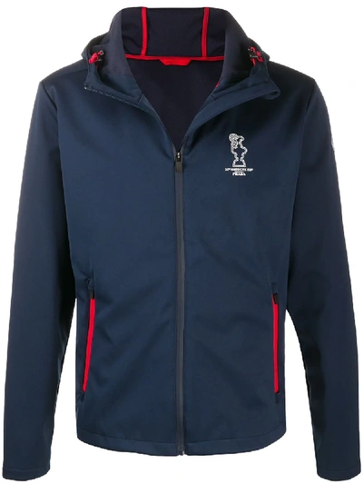 North Sails X Prada Cup X 36th America's Cup Presented By Prada Hooded Jacket In Blue