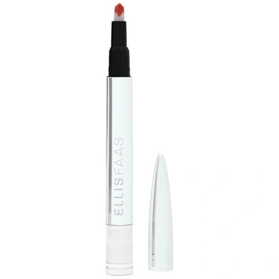 Ellis Faas Glazed Lips (various Shades) In Sheer Bright Coral