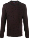 LANVIN GEOMETRIC PATTERN JUMPER