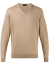 LANVIN V-NECK JUMPER