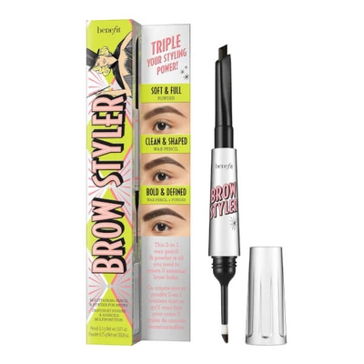 Benefit Brow Styler Eyebrow Pencil & Powder Duo 1.1g (various Shades) In 06 Deep