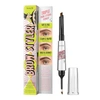 Benefit Brow Styler Eyebrow Pencil & Powder Duo 1.1g (various Shades) In 3.75 Warm Medium Brown