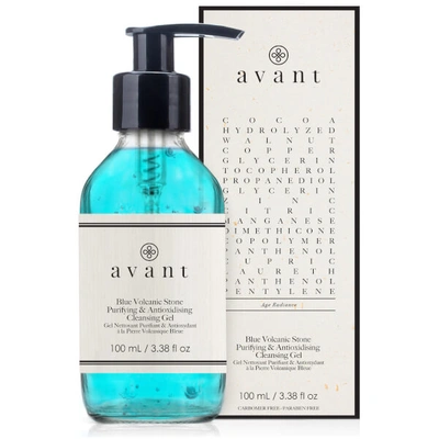 Avant Skincare Blue Volcanic Stone Purifying And Antioxydising Cleansing Gel 100ml