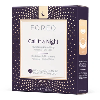 Foreo Call It A Night Ufo Nourishing & Revitalizing Mask X 7 - One Size In No Color