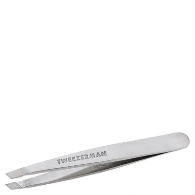 Tweezerman Mini Slant Tweezer - Classic Stainless In Default Title