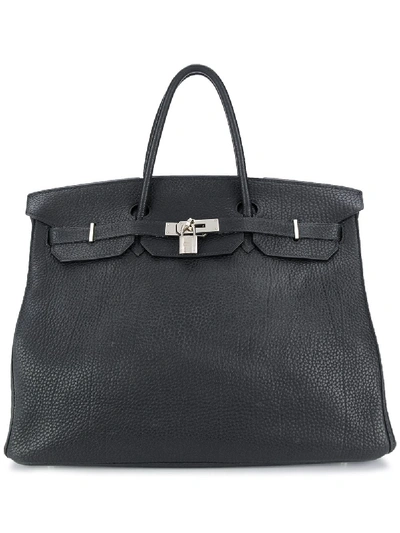Pre-owned Hermes 2006  Birkin Tote Bag In Black