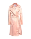 Ainea Overcoats In Pale Pink