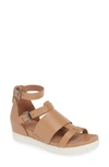 Linea Paolo Renata Strap Sandal In Desert Nappa Leather