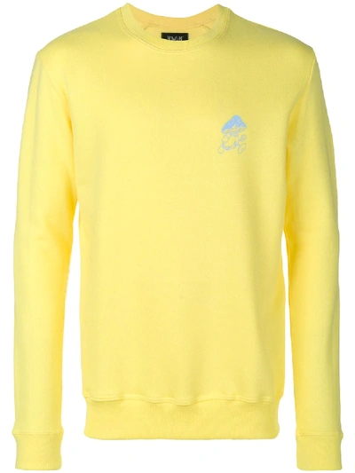 Howlin' Space Art Sweatshirt In Yellow