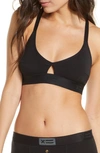 Tomboyx Stretch Modal Lounge Bralette In Black