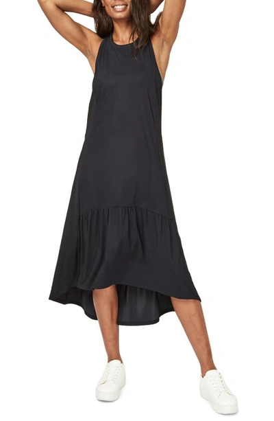 Sweaty Betty Ace Racerback Midi Dress In Black