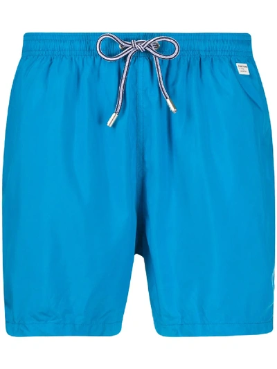 Mc2 Saint Barth Pantone Swim Shorts In Blue