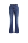 ROBERTO CAVALLI CROPPED FLARED JEANS,15380166