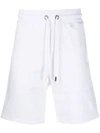 Gcds Knee Length Track Trousers In White