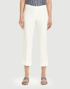 LAFAYETTE 148 FINESSE CREPE CROPPED MANHATTAN FLARE PANT