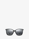 Michael Kors Zermatt Square-frame Sunglasses In Silver