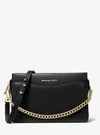 MICHAEL KORS JET SET LARGE LEATHER CHAIN CROSSBODY BAG