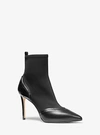 MICHAEL KORS KHLOE SCUBA AND LEATHER ANKLE BOOT