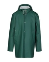 Stutterheim Full-length Jacket In Green