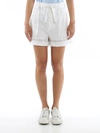 POLO RALPH LAUREN POLO RALPH LAUREN BRODERIE ANGLAISE SHORTS IN WHITE