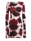 ALEXANDRE VAUTHIER FLORAL PRINT VISCOSE BLEND DRESS