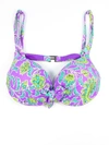 FISICO CRISTINA FERRARI PURPLE HALTER BIKINI TOP,11386969