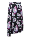 ISABEL MARANT JAVENIA FLORAL-PRINT SILK SKIRT,11386967