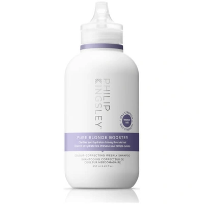 Philip Kingsley Pure Blonde Booster Color-correcting Weekly Shampoo 8.45 Fl Oz-no Color In Multi