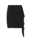 ALEXANDRE VAUTHIER ALEXANDRE VAUTHIER DRAPED WATERFALL MINI SKIRT