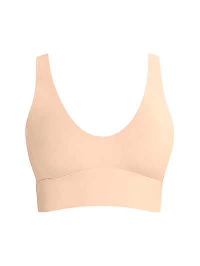 COMMANDO WOMEN'S BUTTER COMFY LONGLINE BRALETTE,400010613011