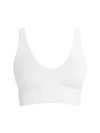Commando Butter Comfy Longline Bralette In White