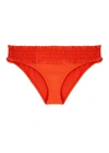 Tory Burch Costa Hipster Bikini Bottom In Red