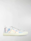 Giuseppe Zanotti Low Top Holographic-effect Sneakers In White