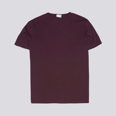 Asket The T-shirt Burgundy